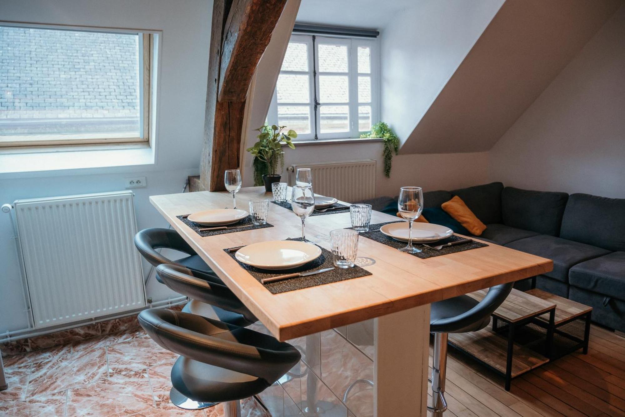 Appartement D'Aubilly Hyper Centre-Ville Charleville-Mézières Εξωτερικό φωτογραφία